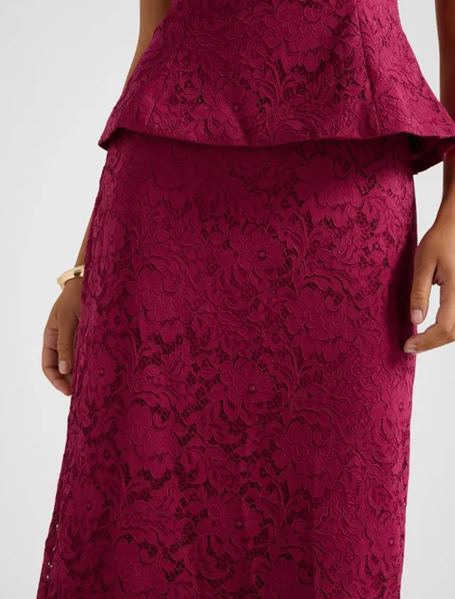 LORETTA Lace Midi Skirt – image 3