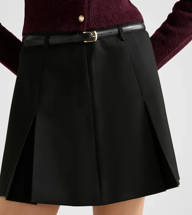 Delilah Belted Mini Skirt – صورة 4