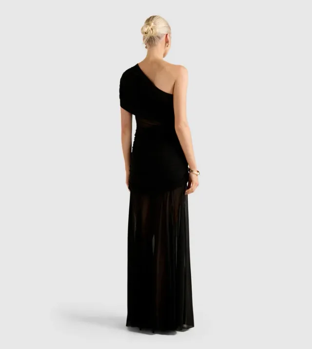HARLEY One-Shoulder Jersey Maxi Dress – صورة 2