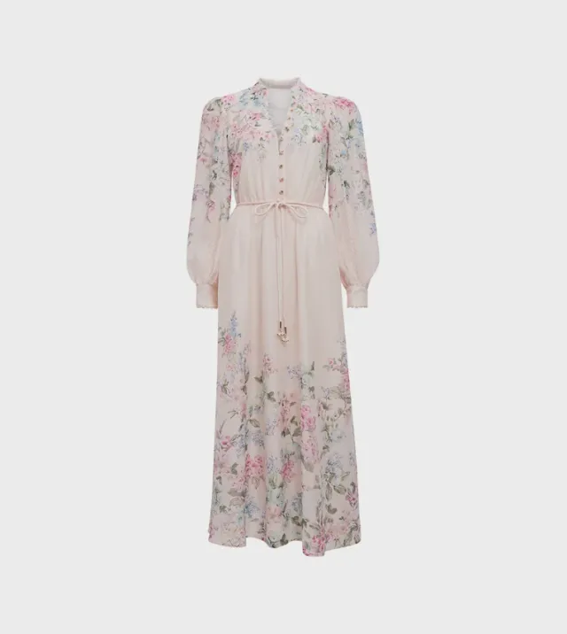 Peyton Trim-Detail Midi Dress – image 4