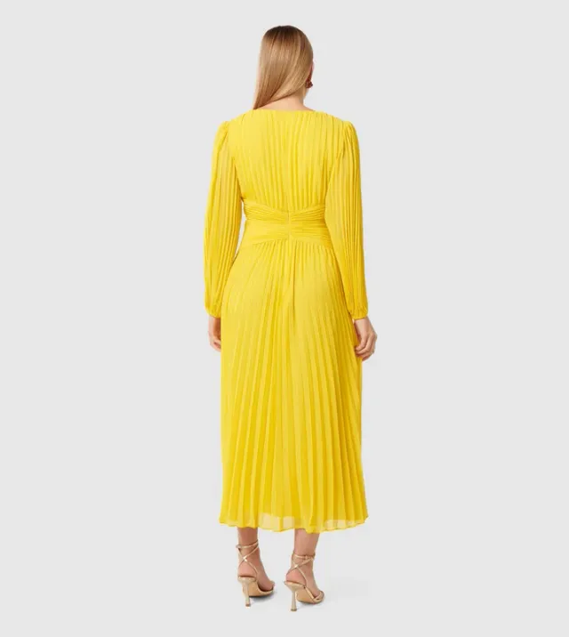 JOCELYN Accordion Pleated Midi Dress – image 2