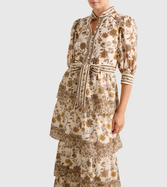VIENNA Layered Midi Dress – image 3