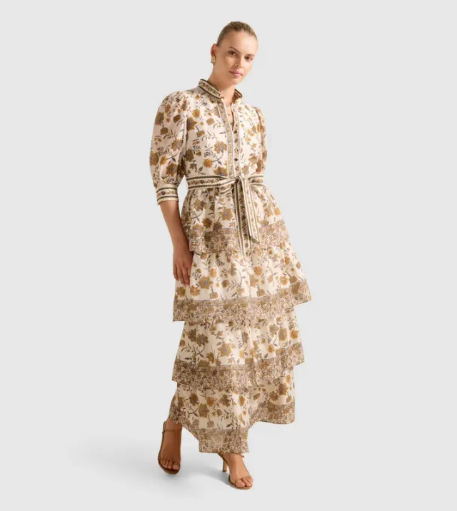 VIENNA Layered Midi Dress – image 4