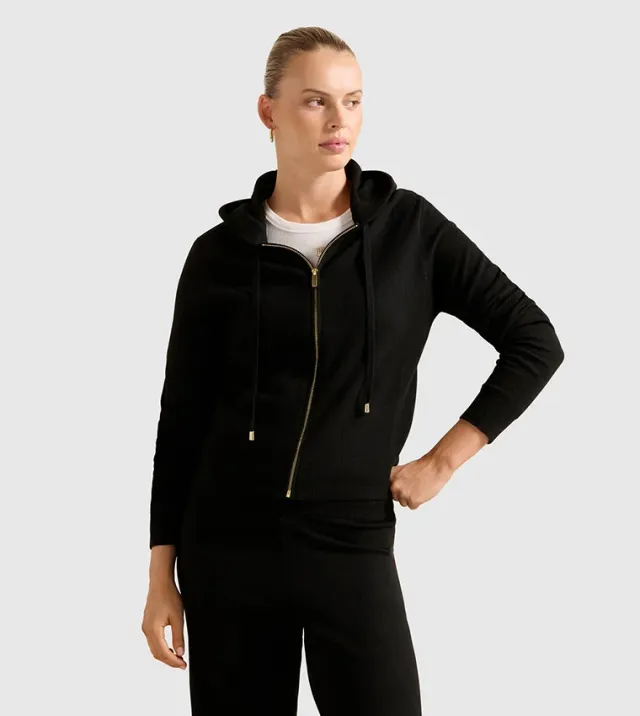 Hazel Knitted Lounge Hoodie
