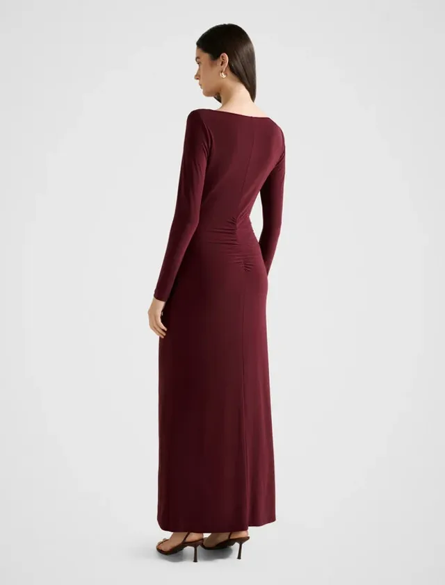 CHERIE Jersey Long Sleeves Maxi Dress – صورة 2