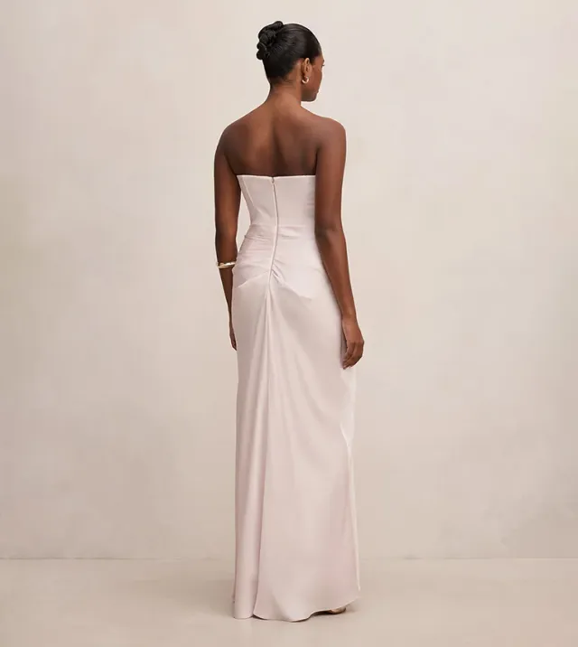 Isra Petite Drape Strapless Maxi – image 2