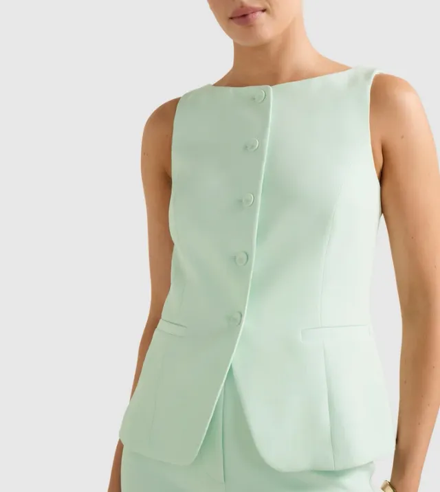 ORCHID Boat Neck Waistcoat – image 4