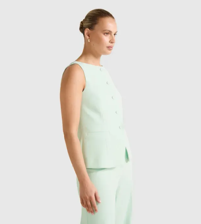 ORCHID Boat Neck Waistcoat – image 5