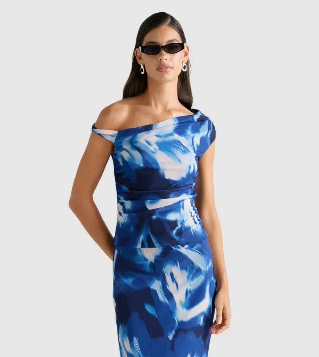 MIA Mesh Twist Side Top – صورة 2