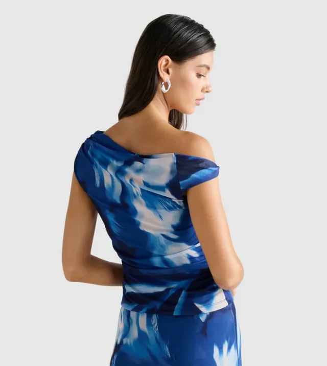 MIA Mesh Twist Side Top – صورة 3