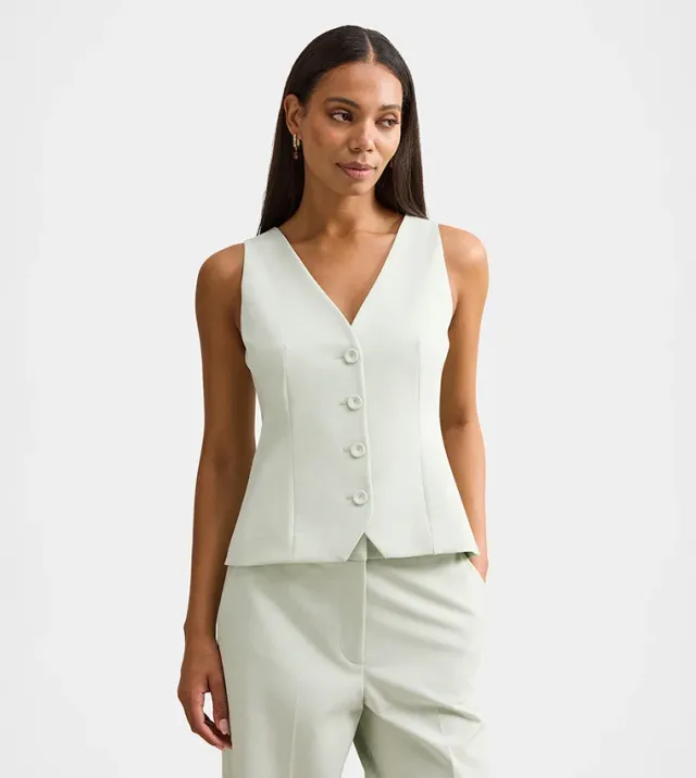 Veda V Neck Waistcoat