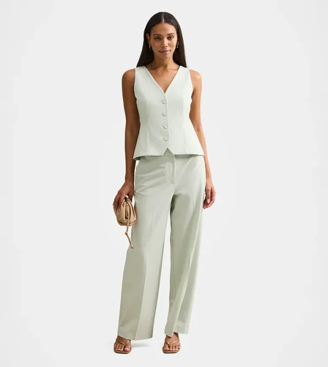 Veda V Neck Waistcoat – image 4