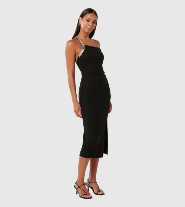 IRENE Embellished Party Midi Dress – صورة 4