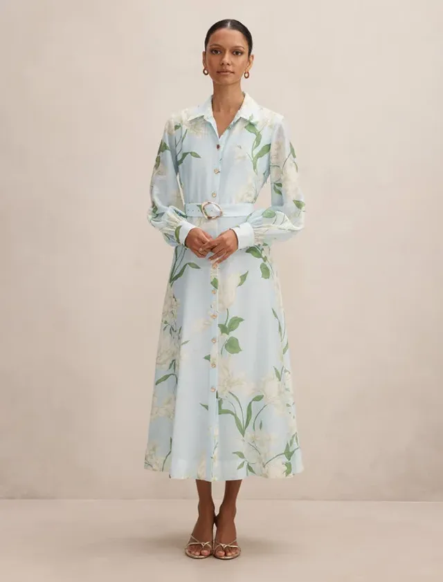 Freya Petite Printed Shirt Dress
