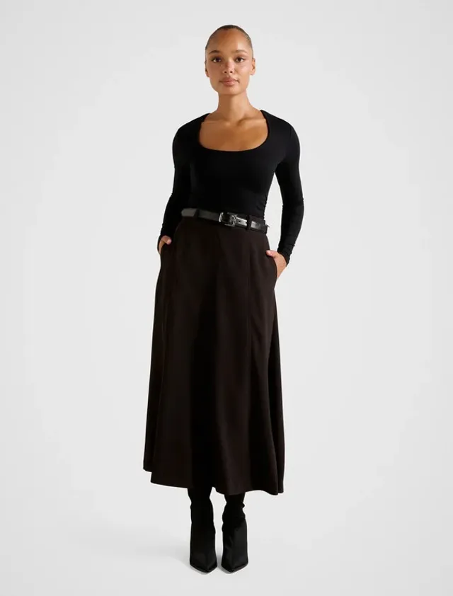 Sk5761-Black Women's Skirt