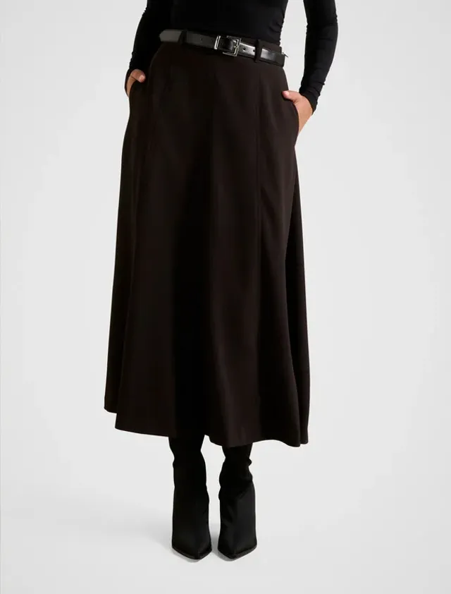 Sk5761-Black Women's Skirt – image 2