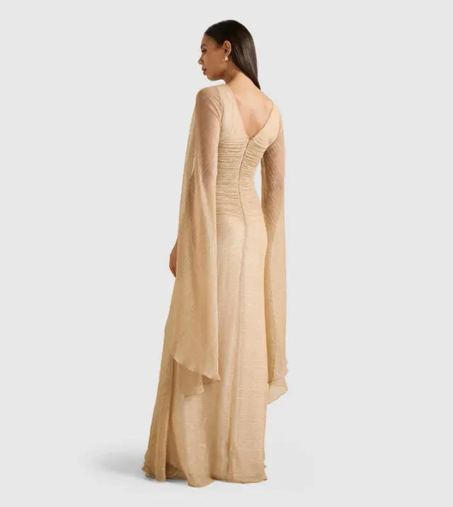 MONIQUE V-Neck Maxi Dress – صورة 2