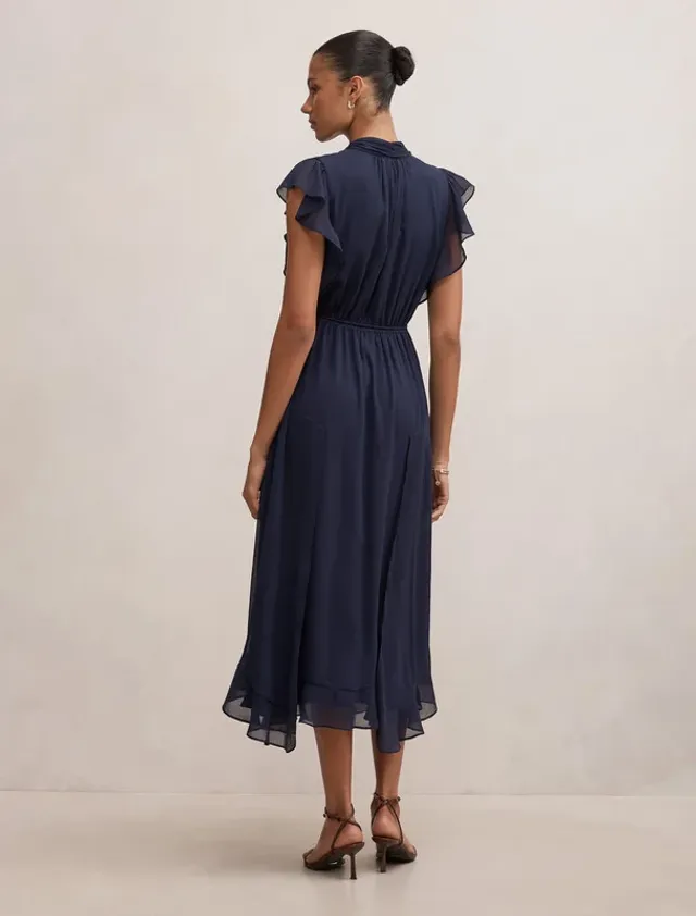 Maxwell Flutter Sleeve Midi – image 2