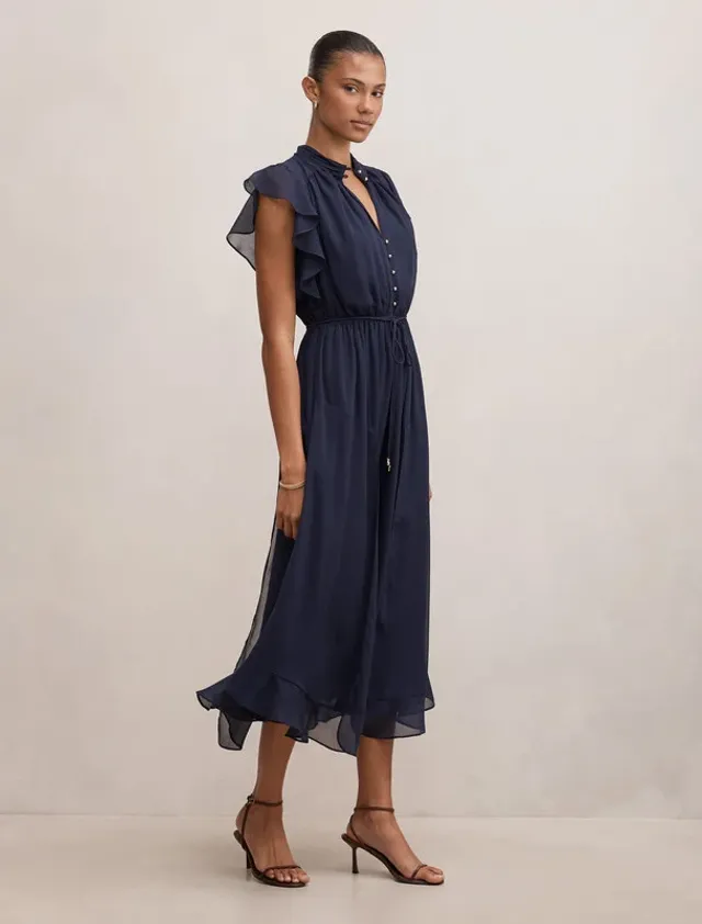 Maxwell Flutter Sleeve Midi – image 5