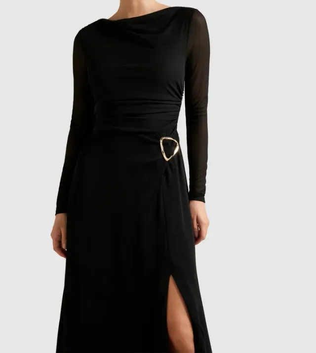 ARABELLA 2 in 1 Slit Midi Dress – image 3