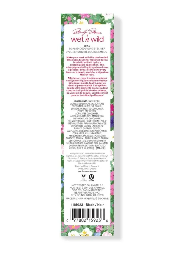 Wet N wild Icon Beautifying Liquid Eyeliner Black – image 4