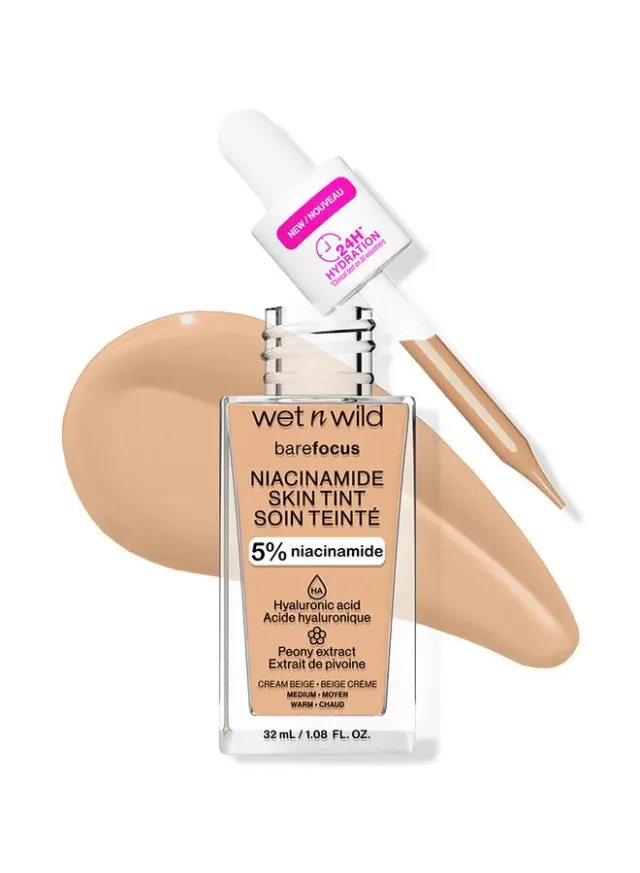 Wet n wild Bare Focus Niacinamide Skin Tint Light Medium Sand – image 3