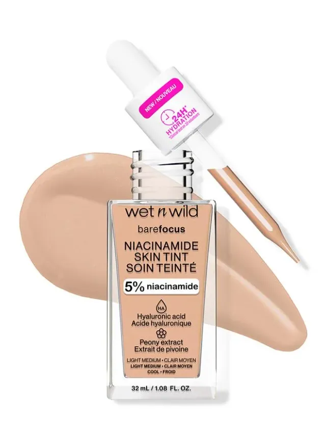 Wet n wild Bare Focus Niacinamide Skin Tint Light Medium Sand – image 3
