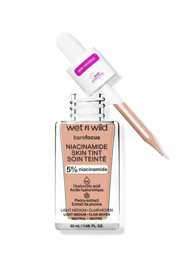 Wet n wild Bare Focus Niacinamide Skin Tint Light Medium Sand – image 4