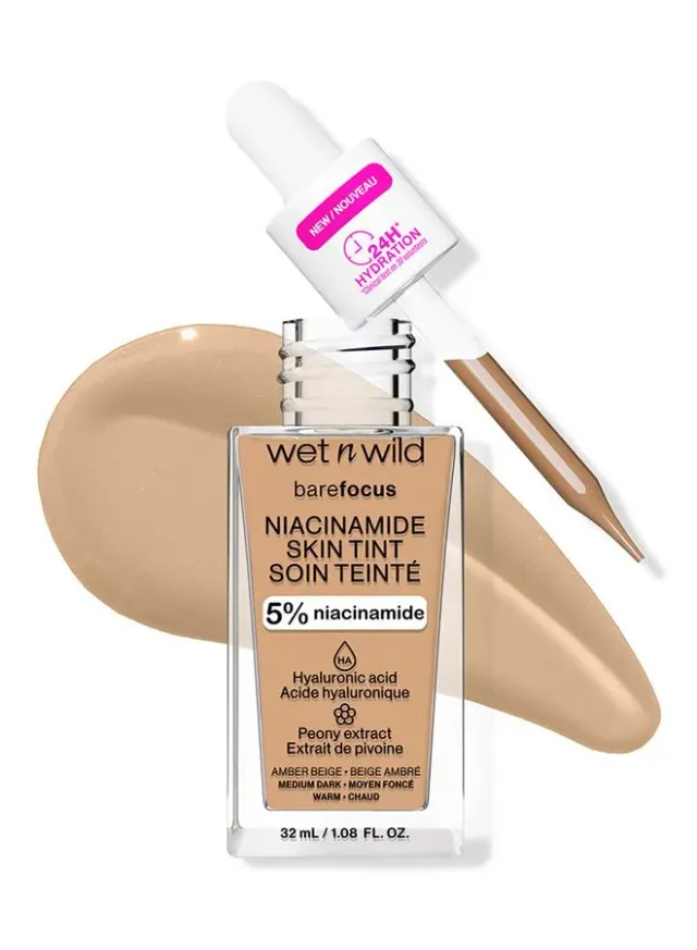 Wet n wild Bare Focus Niacinamide Skin Tint Light Medium Sand – image 3