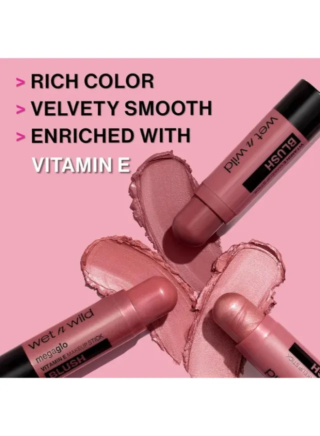 Mega Glo Vitamin And Make-Up Stick Blush - Current Jam – image 2