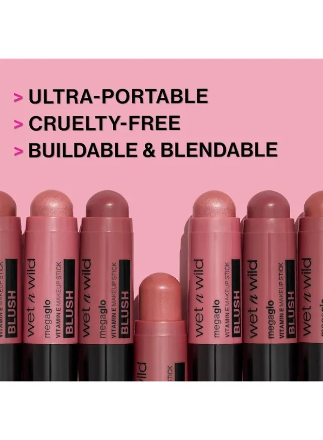 Mega Glo Vitamin And Make-Up Stick Blush - Current Jam – image 3