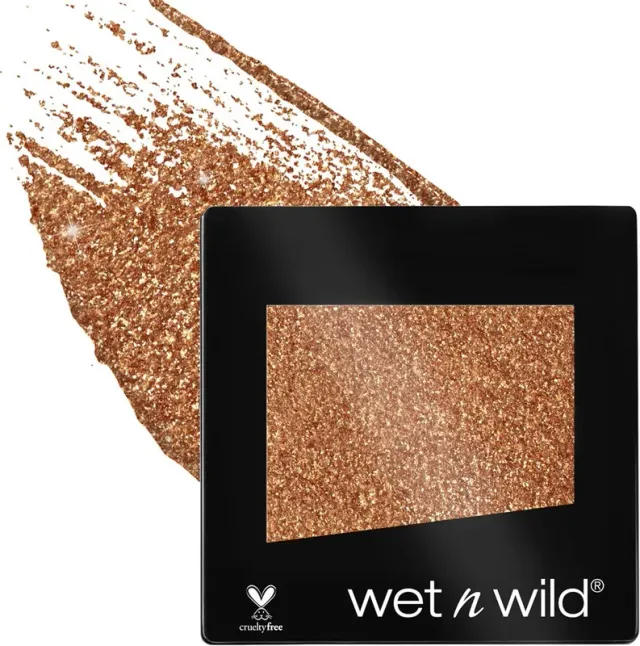 Wet N wild Eyeshadow Glitter Single - Toasty