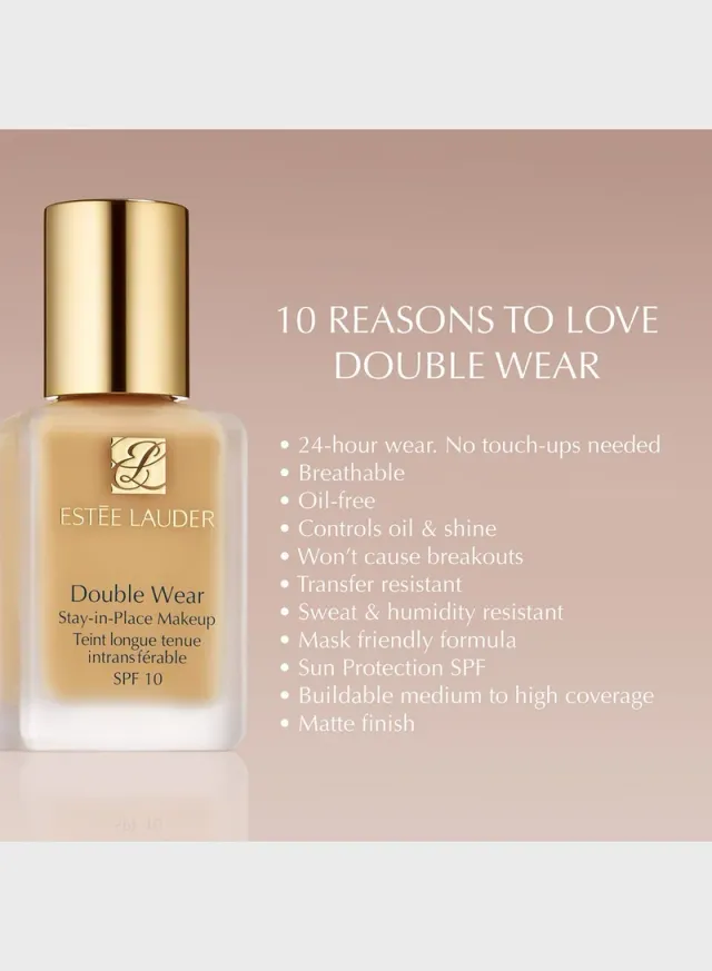 Double Wear Stay In Place Foundation - 72 1N1 Ivory Nude – image 4