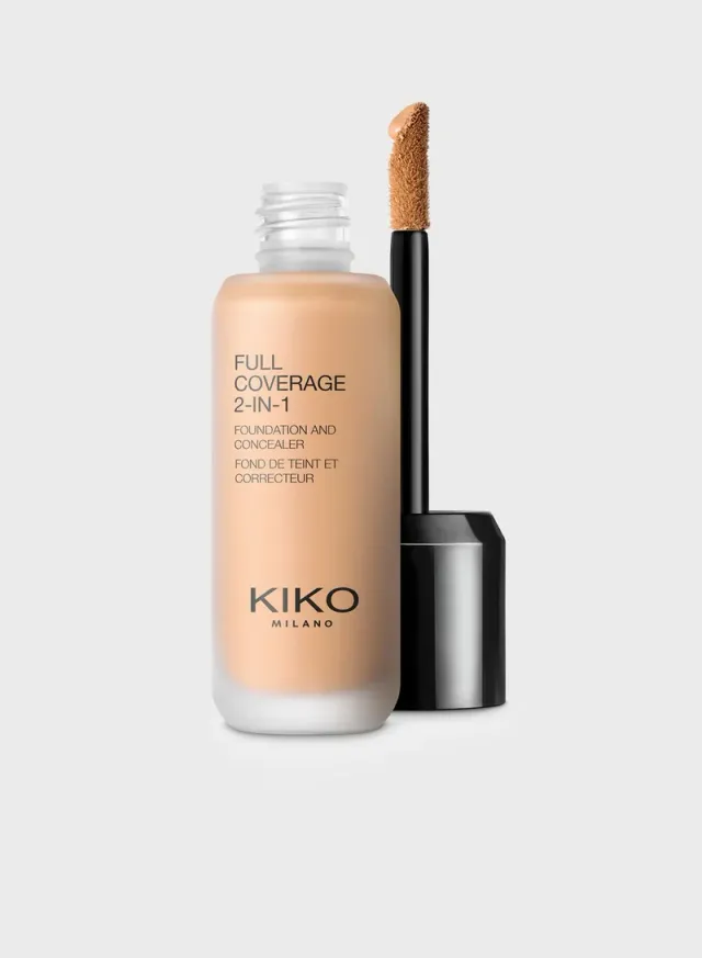 Full Coverage 2-In-1 Foundation & Concealer - Warm Beige 40 25ml