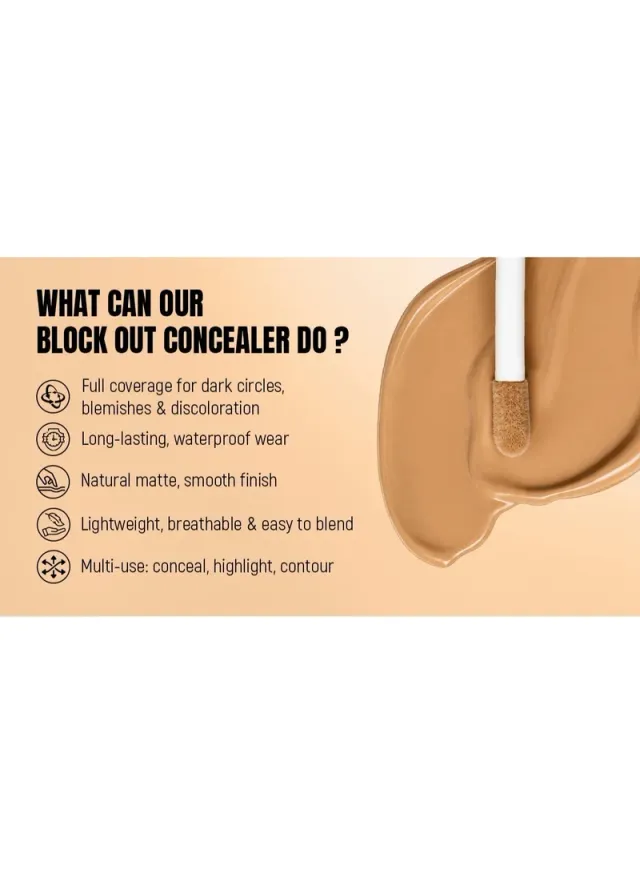 Character Block Out Waterproof Concealer - 15g – image 15
