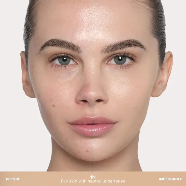 Impeccable Blurring Second Skin Matte Foundation - 1N – image 3