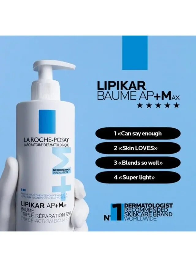 Lipikar Baume AP+Max 400ml – image 3