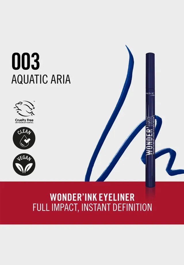 Wonder'Ink Precision Eyeliner Pen - 003 Aquatic Aria, 1 ml – image 3