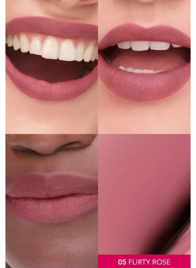 Cloud Crème Velvet Matte Liquid Lipstick - 05 Flirty Rose - 3 ml – image 5
