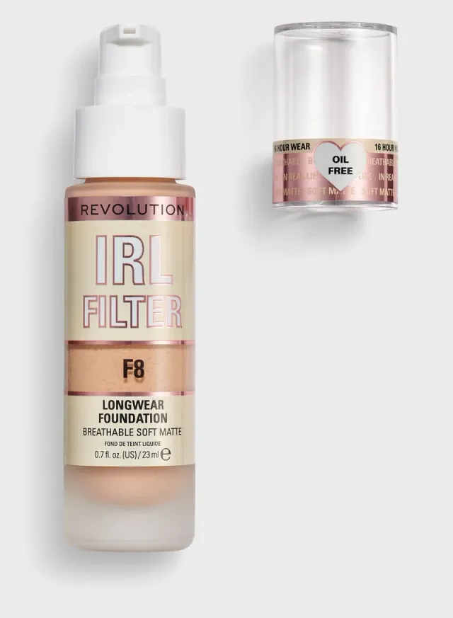 Revolution IRL Filter Longwear Foundation - F8