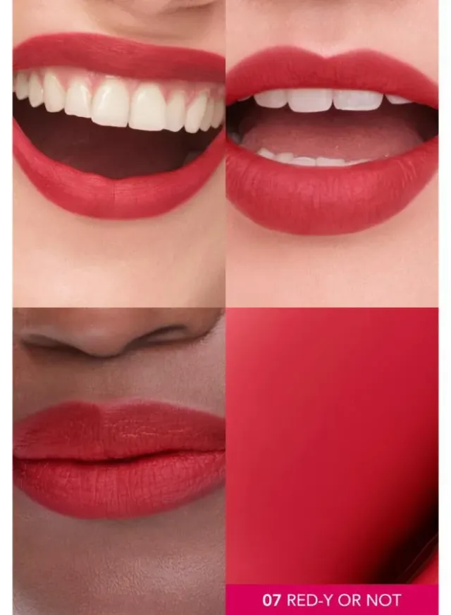 Cloud Crème Velvet Matte Liquid Lipstick - 07 Red-Y Or Not - 3 ml – image 5