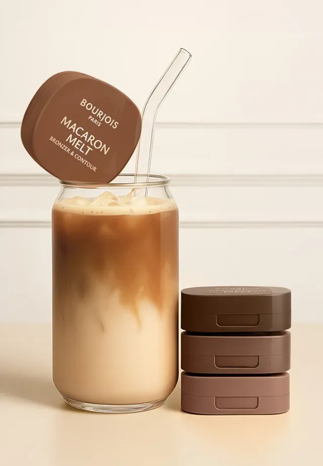 Macaron Melt Bronzer & Contour - 04 - Espresso Latte, 2.5g – image 7