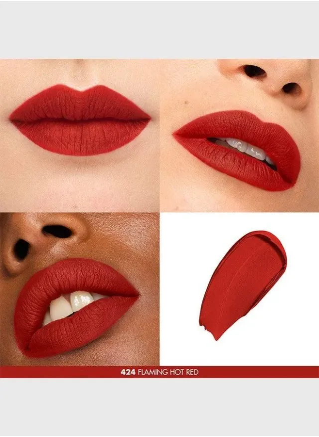 ROUGE ARTIST FOR EVER - MATTE - 424 - FLAMING HOT RED – image 3
