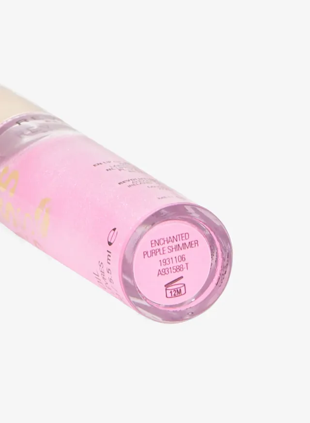 Revolution Glass Kiss Roller Ball Lip Oil Enhanced Purple Shimmer – image 3