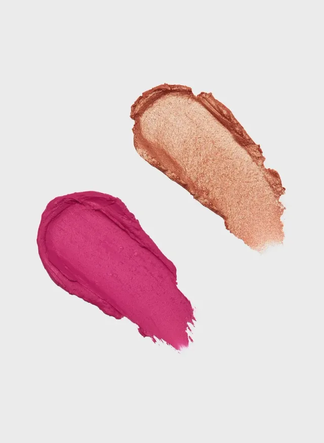 Makeup Revolution Blush & Highlight Stick - Champagne Shine 4.3 G – image 2