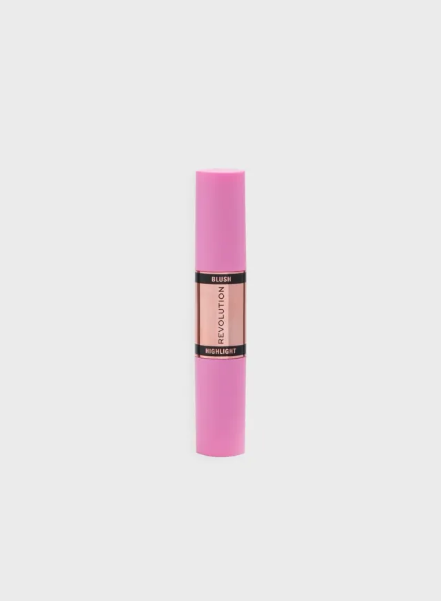 Makeup Revolution Blush & Highlight Stick - Champagne Shine 4.3 G – image 3