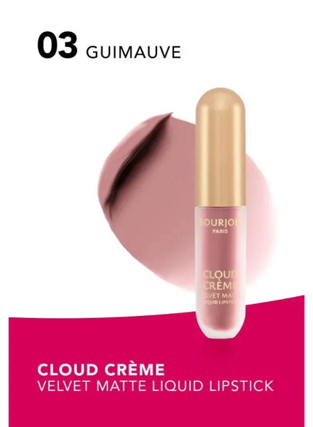 Cloud Crème Velvet Matte Liquid Lipstick - 03 - Guimauve, 3ml – image 2