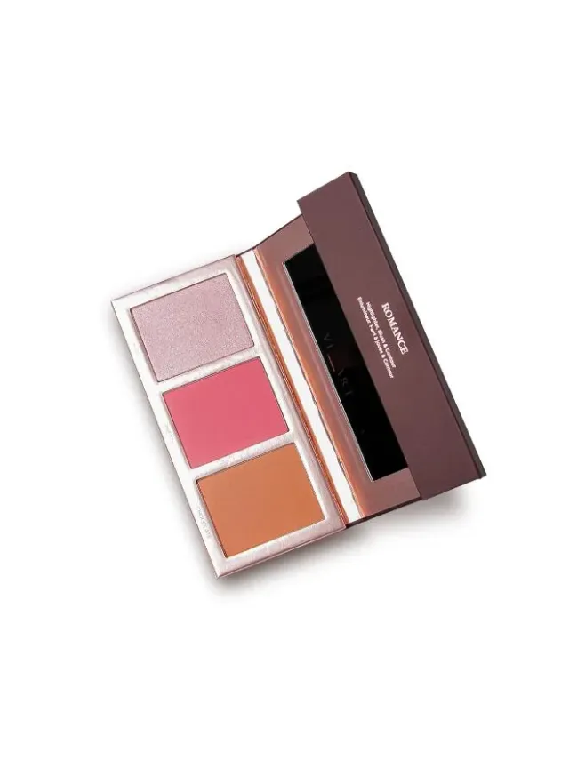 Romance Highlighter/Contour/Blusher Palette - VHB202 – صورة 3
