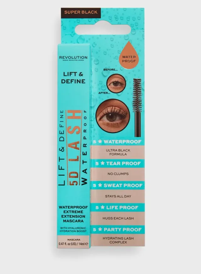 Revolution 5D Lash Waterproof Mascara – image 4
