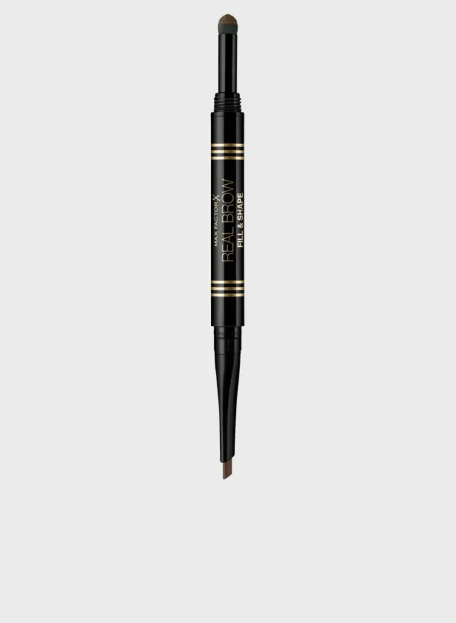 Max Factor Eyebrow Pencil Real Brow Fill & Shape – 03 – Medium Brown, 0.16g + 0.5g – image 2